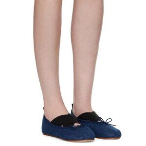 REPETTO Blue Gianna Ballerina Flats, Size 39